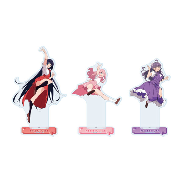 アクリルスタンド 「イキヅライブ！ LOVELIVE！ BLUEBIRD」 3種セット (14/駒形花火・15/金澤奇跡・16/調布のりこ) (公式イラスト) A3◆ゆうパケット送料無料 【11月予約】