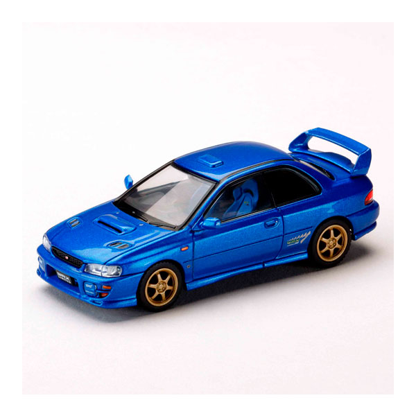 発売予定日入荷日未定メーカーホビージャパン登場作品---商品詳細ホビージャパンのダイキャストカーブランドHJ64より、1999年式 SUBARU Impreza WRX type R STi Version VI Limitedを1/64スケールで再現。実車個体の高精度3Dスキャニングに基づき、限定仕様の象徴であるSONIC BLUE MICAの色味を再現。ヘッドライト・テールランプにはクリアパーツを使用し、内部造形まで再現しています。室内もシートの着色、ステアリング、ダッシュボードの立体感まで作り込まれています。原型製作---サイズ1/64スケール商品仕様ダイキャスト(亜鉛合金)/ABS製ミニカーパッケージ---備考2027年1月発売予定ですが、発売が大幅に変更となる可能性があるため、入荷日未定とさせていただいております。※商品の画像は試作品、実機・実車、イメージCGなどを内容の補助的説明として掲載いたしておりますので、実際の商品と異なる場合が御座います。個数制限お1人様2個まで■ ご予約商品全般に関するご注意当店では十分な数量を発注したうえでご予約を承っておりますが、生産上の都合などにより、入荷直前で数量を調整されてしまう場合が稀に御座います。その場合メールでご連絡のうえ、原則ご注文先着順でのご提供となります。また、複数個のご注文を減数させて頂いたり、ご注文自体を取り消しとさせて頂く場合が御座います。予めご了承頂けますようお願い致します。※2019年4月1日より、ご予約商品はお支払い方法に関わらず単体のみでの受付となります。上記日時以降にご予約商品を複数同時にご注文された場合、自動的にキャンセル処理が行われますのでご注意下さい。2019年3月31日以前にご注文の場合、同梱・分割につきましては以下からご確認下さい。ご注文管理システム概要※商品の大幅な延期についてメーカーの都合により発売の大幅な遅れが発生する可能性がございます。発売延期発生から1年以上情報が途絶えたものは、当店の判断で受注を一旦白紙とさせて頂く場合が御座います。正確な情報が入り次第、改めて受注を取り直し致します。また、2019年4月1日より、注文日より1年以上経過したご注文は、システム上強制キャンセルされることとなりました。予めご了承下さい。※ご予約商品のキャンセルについてご注文のキャンセルは発売延期時等も含み原則不可となりますので、十分ご検討の上お申し込み下さい。代金引換発送後の受け取り拒否などは、往復分の送料等諸経費をご請求させて頂きます。尚、複数個（2個以上）のご注文、海外メーカーの商品、1万円を超える高額商品のご注文はキャンセルを一切承る事が出来ませんので、十分ご検討のうえご注文下さい。また、キャンセル履歴のある方のご注文は、当店の判断でご注文をお断りさせて頂く場合が御座いますので予めご了承下さい。※商品の発送時期について◎ ご予約商品は入荷翌営業日より発送されます。営業日に付きましては、トップページのカレンダーをご確認下さい。入荷日が週末にあたる場合は、翌週の発送になります。お急ぎの発送に対応出来ない場合が御座いますので予めご了承下さい。※長期のお取り置きはしておりません。※当社が運営する他店舗でのご注文とはおまとめが出来ません。※お引越しや長期出張の際は事前にメールでご連絡下さい。※ラッピングサービス、海外発送は行っておりませんので予めご了承下さい。JAN CODE：4981932072364