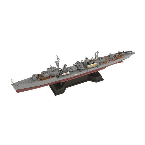 発売予定日2026年10月予定メーカーピットロード登場作品---商品詳細戦時急造型の駆逐艦として32隻が建造された松型のうち、さらに構造の簡易化が進められた後期の14隻は橘型(改松型)とも呼ばれました。本型の主な任務は上陸・補給作戦の船団護衛支援で、対空用の砲熕兵装と対潜用の魚雷発射管、爆雷投射機、爆雷投下軌条を装備するほか、兵員輸送や補給用に10m特型運貨船(小発)を2隻搭載していました。橘は1945年1月に横須賀工廠で竣工するも、同年7月に函館沖で連合軍機の空襲を受け沈没しました。また、戦局の悪化に伴い、同型艦の竹・梨・椎・榧・樺は、艦尾に特殊兵器回天の搭載台を設置する改装が行われました。・1/700スケール プラモデル・洋上モデル/フルハルモデル選択可能・特種兵器 回天×3隻付属・同型艦 「楡」「蔦」「萩」「柿」「椎」「梨」のデカールが付属・全長：約142mm・1隻入り・旗、旗竿のカラーエッチングパーツ、艦名プレート(10mm×40mm)付属。旗は手で曲げることによって風になびく様を再現できます。原型製作---サイズ1/700スケール商品仕様プラスチックモデルキットパッケージ---備考※組み立て・塗装の必要なプラモデルです。完成品ではございませんのでご注意ください。※商品の画像は試作品、実機・実車、イメージCGなどを内容の補助的説明として掲載いたしておりますので、実際の商品と異なる場合が御座います。個数制限お1人様3個まで■ ご予約商品全般に関するご注意当店では十分な数量を発注したうえでご予約を承っておりますが、生産上の都合などにより、入荷直前で数量を調整されてしまう場合が稀に御座います。その場合メールでご連絡のうえ、原則ご注文先着順でのご提供となります。また、複数個のご注文を減数させて頂いたり、ご注文自体を取り消しとさせて頂く場合が御座います。予めご了承頂けますようお願い致します。※2019年4月1日より、ご予約商品はお支払い方法に関わらず単体のみでの受付となります。上記日時以降にご予約商品を複数同時にご注文された場合、自動的にキャンセル処理が行われますのでご注意下さい。2019年3月31日以前にご注文の場合、同梱・分割につきましては以下からご確認下さい。ご注文管理システム概要※商品の大幅な延期についてメーカーの都合により発売の大幅な遅れが発生する可能性がございます。発売延期発生から1年以上情報が途絶えたものは、当店の判断で受注を一旦白紙とさせて頂く場合が御座います。正確な情報が入り次第、改めて受注を取り直し致します。また、2019年4月1日より、注文日より1年以上経過したご注文は、システム上強制キャンセルされることとなりました。予めご了承下さい。※ご予約商品のキャンセルについてご注文のキャンセルは発売延期時等も含み原則不可となりますので、十分ご検討の上お申し込み下さい。代金引換発送後の受け取り拒否などは、往復分の送料等諸経費をご請求させて頂きます。尚、複数個（2個以上）のご注文、海外メーカーの商品、1万円を超える高額商品のご注文はキャンセルを一切承る事が出来ませんので、十分ご検討のうえご注文下さい。また、キャンセル履歴のある方のご注文は、当店の判断でご注文をお断りさせて頂く場合が御座いますので予めご了承下さい。※商品の発送時期について◎ ご予約商品は入荷翌営業日より発送されます。営業日に付きましては、トップページのカレンダーをご確認下さい。入荷日が週末にあたる場合は、翌週の発送になります。お急ぎの発送に対応出来ない場合が御座いますので予めご了承下さい。※長期のお取り置きはしておりません。※当社が運営する他店舗でのご注文とはおまとめが出来ません。※お引越しや長期出張の際は事前にメールでご連絡下さい。※ラッピングサービス、海外発送は行っておりませんので予めご了承下さい。JAN CODE：4986470078342