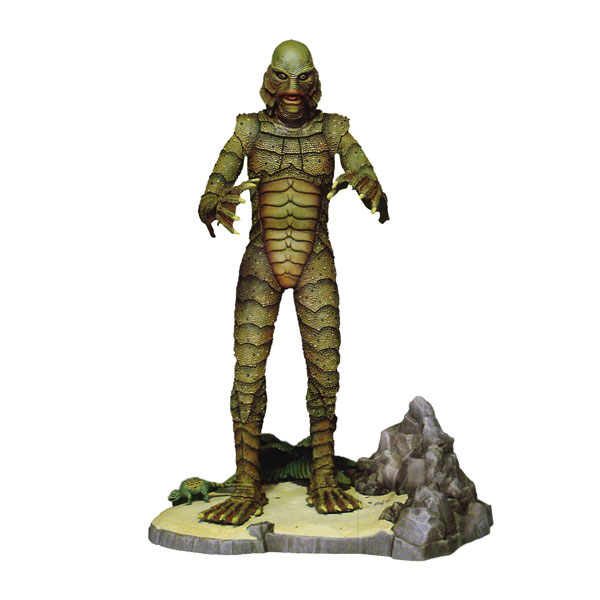発売予定日2027年1月予定メーカーメビウス登場作品大アマゾンの半魚人商品詳細※2026秋ホビーショー新製品1954年に制作されたアメリカのSFホラー映画「大アマゾンの半魚人」に登場したクリーチャー、半魚人を1/8スケールで再現したプラスチックモデル組み立てキットです。 パーツ点数は20点以上。体の表面の鱗模様や顔の造形、手や足の水かき、背中のヒレなどのディテールもこだわりの表現が見逃せません。半魚人が立つ岩場を再現するディスプレイベースも付属。ベースを含めた仕上がり全高は約260mm、幅約190mm、奥行き約152mm。塗装仕上げに腕をふるってみるのが楽しみなキットです。(C) Universal City Studios LLC. All Rights Reserved.原型製作---サイズ1/8スケール 全高：約260mm 全幅：約190mm 奥行：約152mm商品仕様プラスチックモデルキットパッケージ---備考※組み立て・塗装の必要なプラモデルです。完成品ではございませんのでご注意ください。※商品の画像は試作品、実機・実車、イメージCGなどを内容の補助的説明として掲載いたしておりますので、実際の商品と異なる場合が御座います。※こちらの商品は送料無料とさせて頂きます。個数制限お1人様3個まで■ ご予約商品全般に関するご注意当店では十分な数量を発注したうえでご予約を承っておりますが、生産上の都合などにより、入荷直前で数量を調整されてしまう場合が稀に御座います。その場合メールでご連絡のうえ、原則ご注文先着順でのご提供となります。また、複数個のご注文を減数させて頂いたり、ご注文自体を取り消しとさせて頂く場合が御座います。予めご了承頂けますようお願い致します。※2019年4月1日より、ご予約商品はお支払い方法に関わらず単体のみでの受付となります。上記日時以降にご予約商品を複数同時にご注文された場合、自動的にキャンセル処理が行われますのでご注意下さい。2019年3月31日以前にご注文の場合、同梱・分割につきましては以下からご確認下さい。ご注文管理システム概要※商品の大幅な延期についてメーカーの都合により発売の大幅な遅れが発生する可能性がございます。発売延期発生から1年以上情報が途絶えたものは、当店の判断で受注を一旦白紙とさせて頂く場合が御座います。正確な情報が入り次第、改めて受注を取り直し致します。また、2019年4月1日より、注文日より1年以上経過したご注文は、システム上強制キャンセルされることとなりました。予めご了承下さい。※ご予約商品のキャンセルについてご注文のキャンセルは発売延期時等も含み原則不可となりますので、十分ご検討の上お申し込み下さい。代金引換発送後の受け取り拒否などは、往復分の送料等諸経費をご請求させて頂きます。尚、複数個（2個以上）のご注文、海外メーカーの商品、1万円を超える高額商品のご注文はキャンセルを一切承る事が出来ませんので、十分ご検討のうえご注文下さい。また、キャンセル履歴のある方のご注文は、当店の判断でご注文をお断りさせて頂く場合が御座いますので予めご了承下さい。※商品の発送時期について◎ ご予約商品は入荷翌営業日より発送されます。営業日に付きましては、トップページのカレンダーをご確認下さい。入荷日が週末にあたる場合は、翌週の発送になります。お急ぎの発送に対応出来ない場合が御座いますので予めご了承下さい。※長期のお取り置きはしておりません。※当社が運営する他店舗でのご注文とはおまとめが出来ません。※お引越しや長期出張の際は事前にメールでご連絡下さい。※ラッピングサービス、海外発送は行っておりませんので予めご了承下さい。JAN CODE：0707600109804