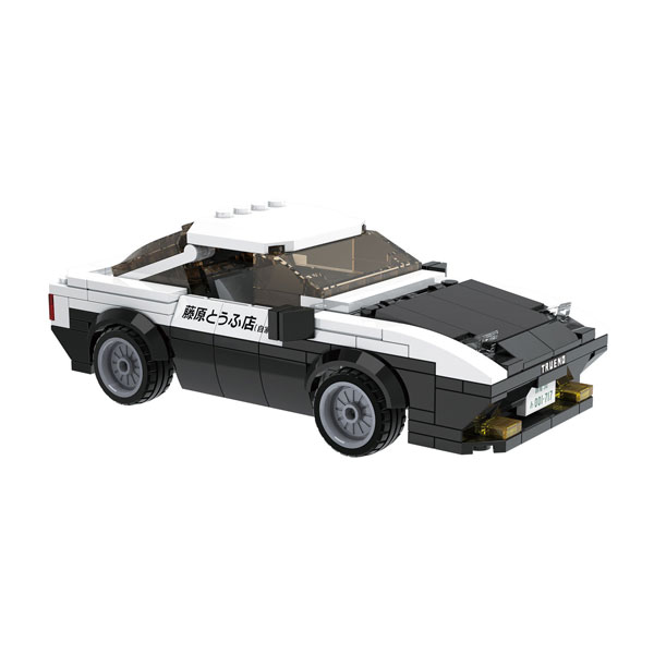 送料無料◆再販 童友社 Double Eagle CaDA 『頭文字D』 ブロックキット 藤原拓海 AE86 TRUENO 白 【未定予約】