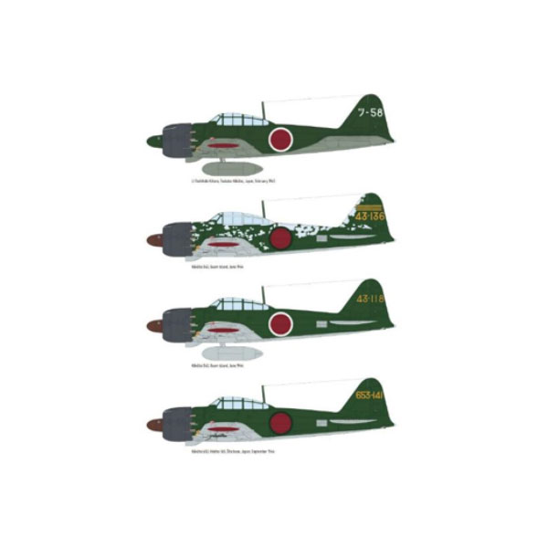 楽天市場】1／48 零戦52型の通販