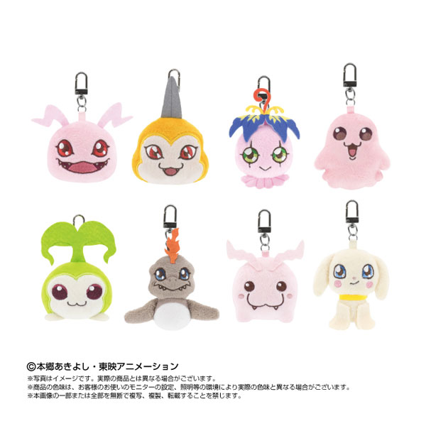 送料無料◆デジモンアドベンチャー： ミニミニChibiぬいぐるみマスコット デジモンアドベンチャー (1BOX) バンダイナムコヌイ 【2月予約】