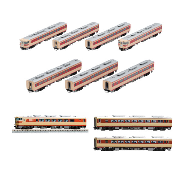 送料無料◆セット販売 97268/97269/7475/7441×2 TOMIX トミックス 国鉄 キハ82系 4両基本セット＋3両増結セット＋キハ82形 後期型＋キハ80形 (T)×2 Nゲージ 鉄道模型 【4月予約】