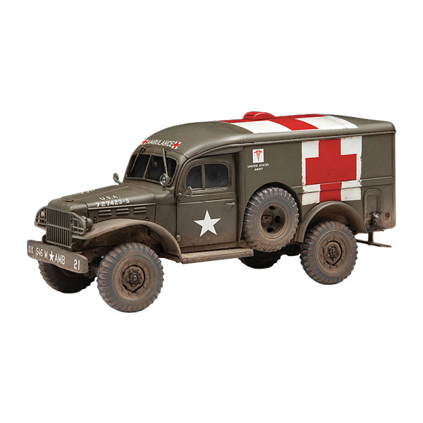 送料無料◆ZVEZDA(ズヴェズダ) 1/35 ダッジ WC-54 野戦救急車 プラモデル 3711 【1月予約】