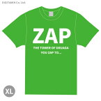 送料無料◆YUTAS ドルアーガの塔 Tシャツ 「ZAP」 XLサイズ（ZG33056）