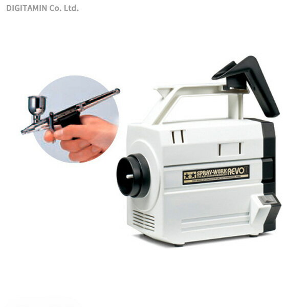 送料無料◆タミヤ 74544 HGコンプレッサーレボII(HGトリガーエアーブラシ付き)（ZV37628)のサムネイル