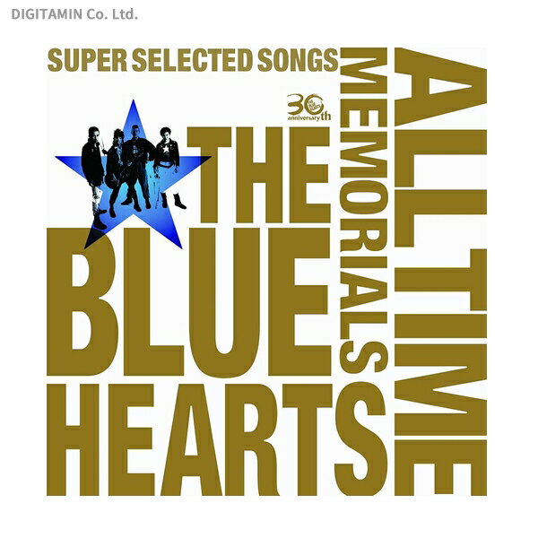 楽天でじたみん 楽天市場店THE BLUE HEARTS 30th ANNIVERSARY ALL TIME MEMORIALS SUPER SELECTED SONGS （CD2枚組通常盤） / ザ・ブルーハーツ （CD）◆ネコポス送料無料（ZB38215）