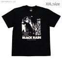 YUTAS ブラック レイン MATSUDA YUSAKUポスター Tシャツ ブラック (XXLサイズ) ◆ネコポス送料無料（ZG69996）