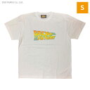 YUTAS バック トゥ ザ フューチャーTシャツ Back To The Future LOGO WH Sサイズ◆ネコポス送料無料（ZG74630）