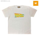 YUTAS バック トゥ ザ フューチャーTシャツ Back To The Future LOGO WH Mサイズ◆ネコポス送料無料（ZG74631）