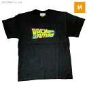 YUTAS バック トゥ ザ フューチャーTシャツ Back To The Future LOGO BK Mサイズ◆ネコポス送料無料（ZG74636）