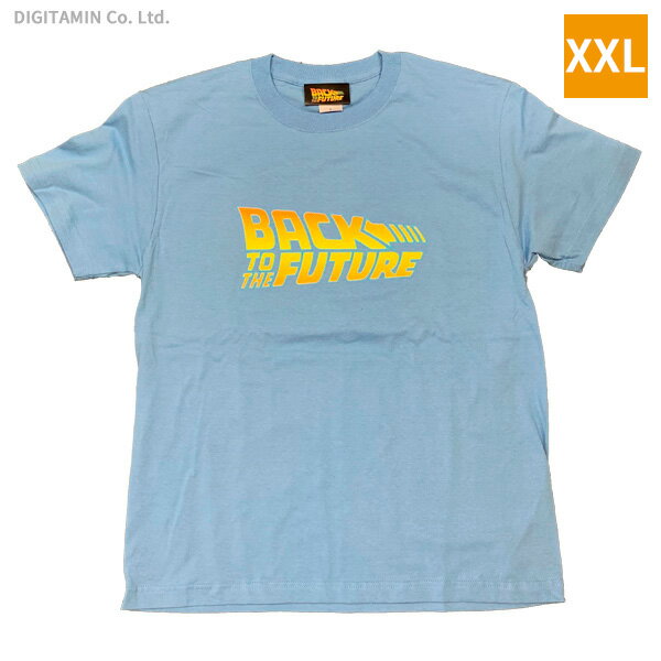 YUTAS バック トゥ ザ フューチャーTシャツ Back To The Future LOGO BL XXLサイズ◆ネコポス送料無料（ZG74644）