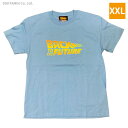 YUTAS バック トゥ ザ フューチャーTシャツ Back To The Future LOGO BL XXLサイズ◆ネコポス送料無料（ZG74644）