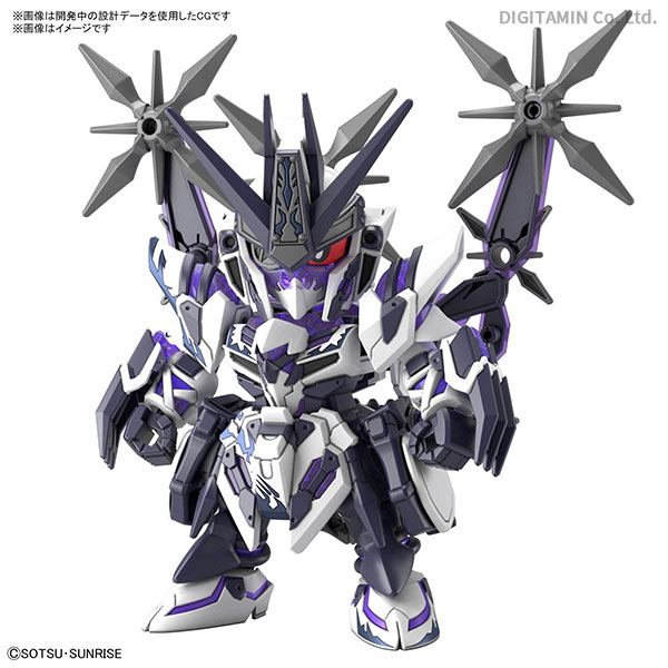 SDW HEROES 才蔵ガンダムデルタカイ プラモデル 『SDガンダムワールド ヒーローズ』