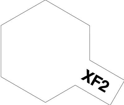 タミヤ エナメル塗料 XF-2 フラットホワイト（つや消し）（V0197)