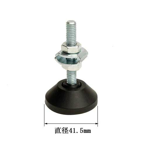 ☆トグルクランプ用パット （5cm)　2個セット ☆トグルクランプに取り付けるパットです。 (トグルクランプは付属しません) ☆ネジ寸法：5/16軸径、18ピッチ(7.93mm) ☆通常のトグルクランプ(日本ではカクタクランプが有名です)の押さえ部品を交換して使用するパーツです。 ☆黒いパッと部分が可動式になっていますので、多少傾斜していても木材をしっかりと抑えてくれるすぐれ物です。 ☆自作冶具作りにいかがですか、2、3枚目の写真は、取り付け例です。 ☆とても便利な商品ですよ。商品カタログを見ながら、からゆっくり選びたい！商品カタログをダウンロード