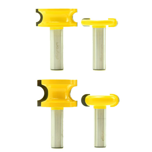 ルーター ビット フルート ＆ ビート 2組 セット 1/2軸 Microtungsten carbide 【dms05101】