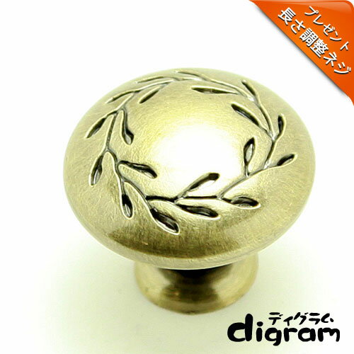 取っ手 つまみ ツリー ・ ノブ ( 真鍮 ゴールド )【GA0044】 1個