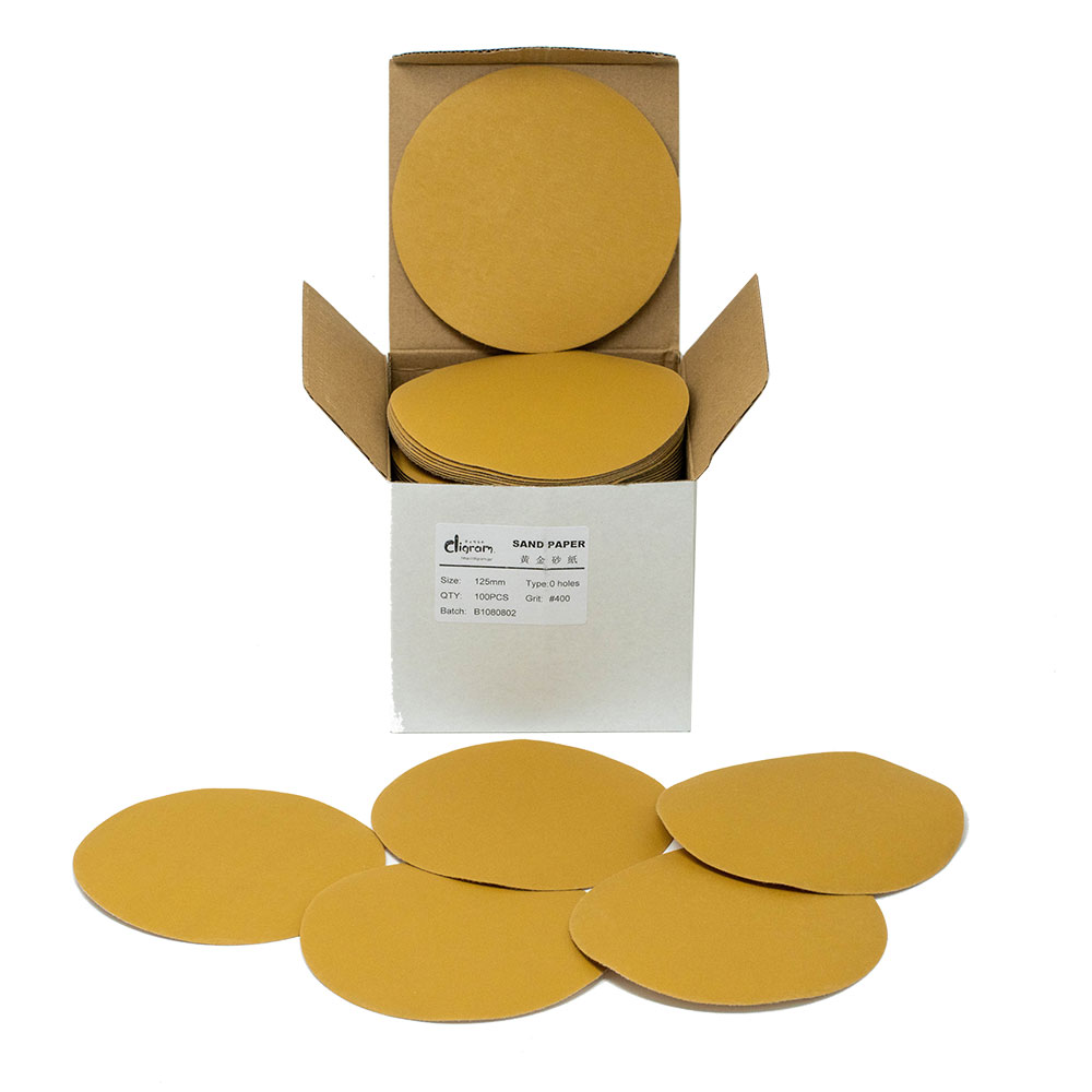 ＃400 ランダムアクションサンダー用 穴無し マジックペーパー125mm 100枚組【00626】