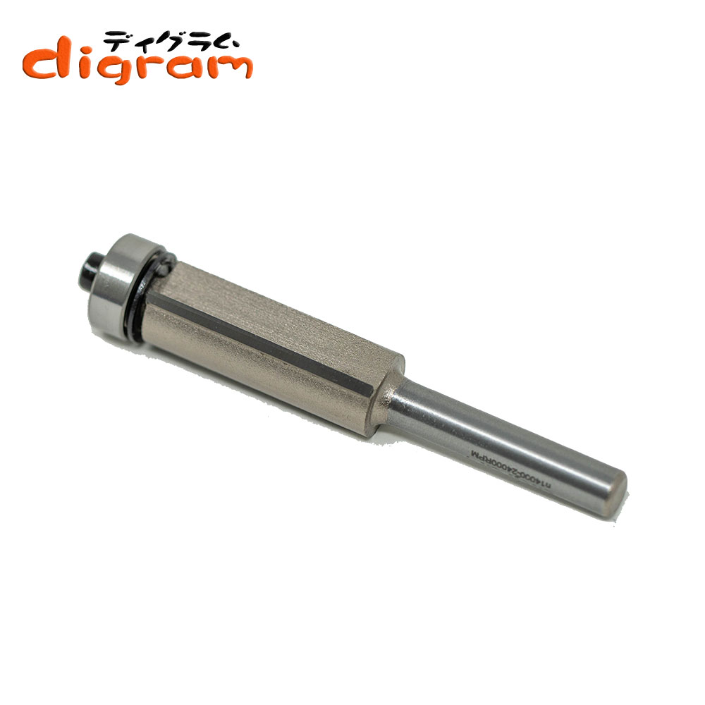 トリマービットフラッシュトリム6mm軸(刃径12.7mm)Microtungstencarbide【dm32502】