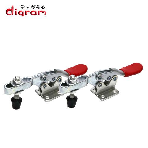 トグル クランプ 下方圧え型 【T0304】 2個セット