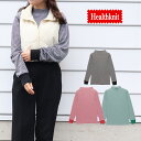 【春にオススメ!】Healthknit ヘルスニット ベーシックワッフル モックネック 長袖Tシャツ ボーダー ロンT メンズ レディース ユニセックス ワッフ...