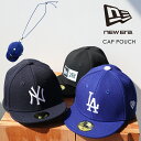 【新作】NEWERA ニューエラ キャップポーチ ロサンゼルス・ドジャース ニューヨーク・ヤンキース ボックスロゴ ポシェット ショルダーバック ポーチ 小物入...