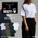  Hanesヘインズ　定番無地 Tシャツ/BEFFY ビーフィー/ジャケT/白T/インナー/男女兼用ユニセックス H5180