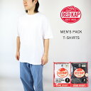 レッドキャップ 【2枚セット】 Tシャツ メンズ 半袖 パックT 無地 ヘビーウェイト 7.76オンス クルーネック トップス ファッション ブランド