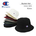 Championチャンピオン　ツイルコットン100％BUCKETHATバケットハットサファリ/メンズ/レディース/カジュアル/アウトドア男女兼用ユニセックス587-001A