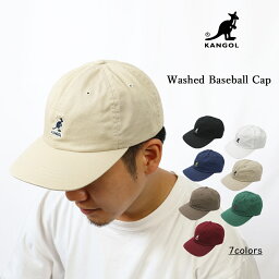 カンゴール KANGOL Washed Baseball Capカンゴール ウォシュベースボールキャップ男女兼用ユニセックス105-169002