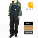 【再入荷！】Carhartt カーハート R01 BIB OVERALL COTTON DUCK ビブ オーバーオール コットンダック　つなぎ