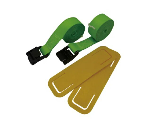 Rakuten - PROMOTE プロモート 簡単ベルト荷締機(2本セット) NO.5035 ベルト幅25mm 3メートル