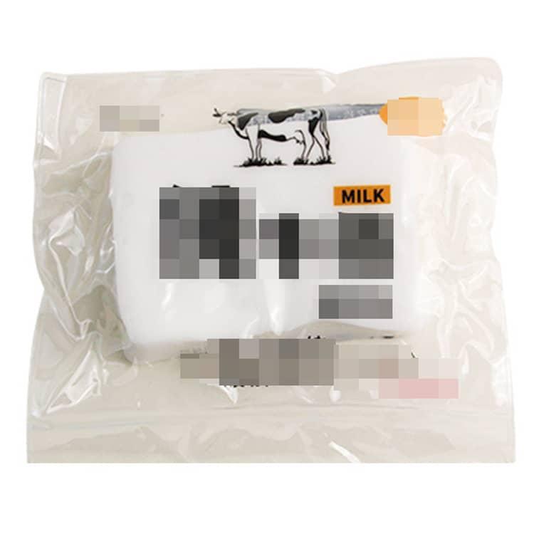 DIMOMO ZAKKAの水感スクイーズ 牛乳 おもちゃ 2個セット 玩具 スクイーズ ストレス解消 柔らかい 握るおもちゃ 低反発 スクイーズ玩具 スクイーズ 暇つぶし リア｜アングル2