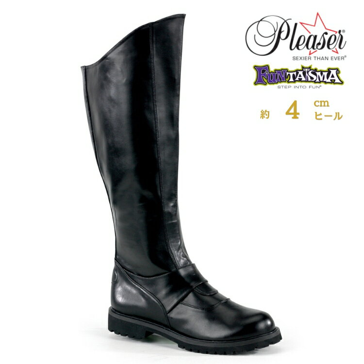 Pleaser �ץ꡼���� ���󥰥֡��� ��� �饦��ɥȥ� 4cm �֥��å��ҡ��� �� �֥�å� �Ĥ�ä� �磻�ɤ������� �ץ饹������ �����ҡ��� ������...