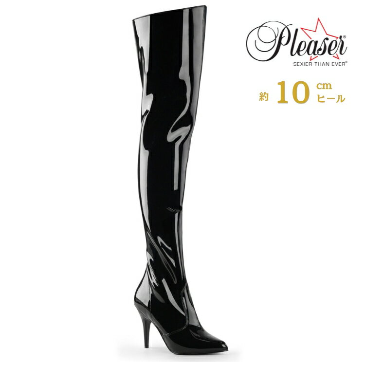 新品未使用 Pleaser サイハイ ブーツ ハイヒール コスプレ 黒 エナメル 楽天市場】Pleaser プリーザー サイハイブーツ ニーハイブーツ 黒 赤
