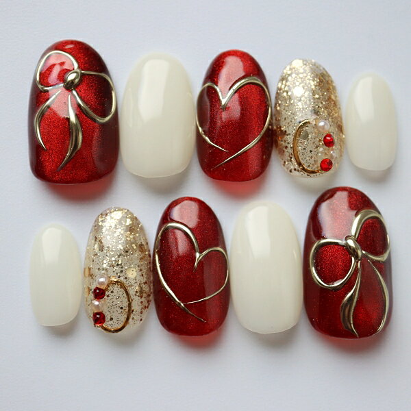 ネイルチップ 付け爪 つけ爪 ジェルネイル ジェル ネイル チップ ロング ベリーショート ショート ボルドーツイード柄秋冬 秋 ワイン 冬 マルーン