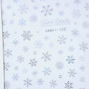 ネイルシール　シルバーブルー　雪結晶　冬　韓国　ネイルステッカー ウィンター　ネイル