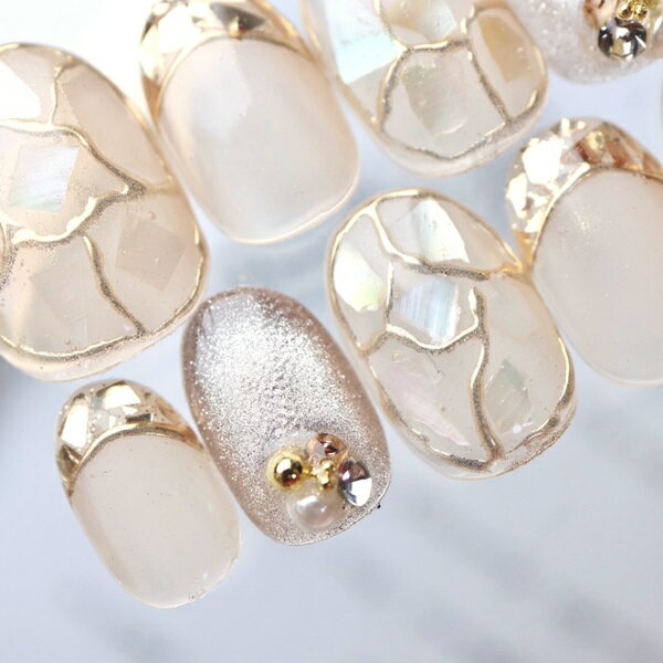 ジェルネイル 付け爪 つけ爪 チップ ロング ベリーショート ショート ヌーディーシェルブロッキング