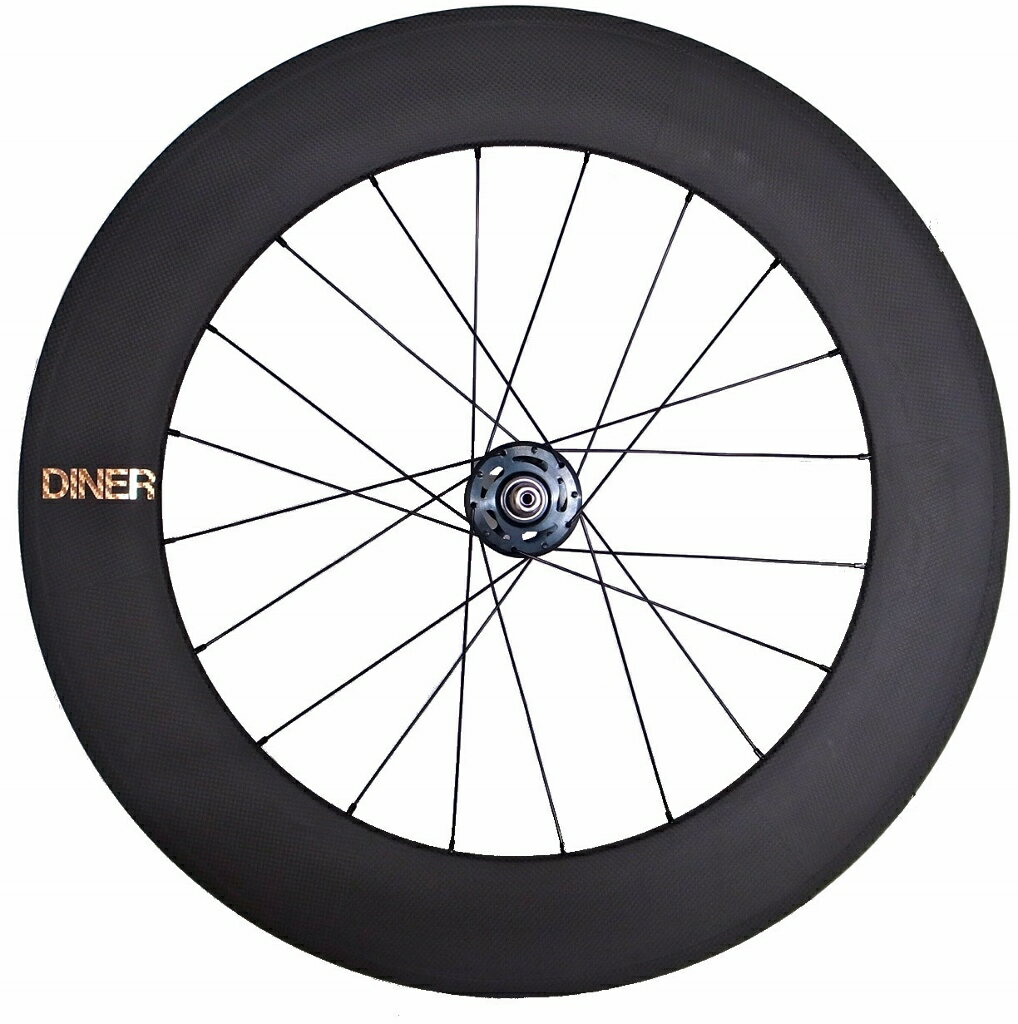 ピストバイク ホイール DINER ダイナー 88mm CARBON CLINCHER WHEEL REAR 88mm カーボン クリンチャー ホイール リア PISTBIKE