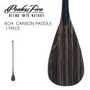 【PEAKS5】 KOA CARBON PADDLE 1PIECE ピークス5 カーボンコアパドル ワンピース