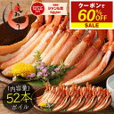 【期間限定クーポンで60%OFF!】かに カニ 蟹 トゲズワイガニ ボイル済み ポーション 13本×4パック 贈り物 プレゼント ギフト 健康 ギフト ギフト プレゼント お中元