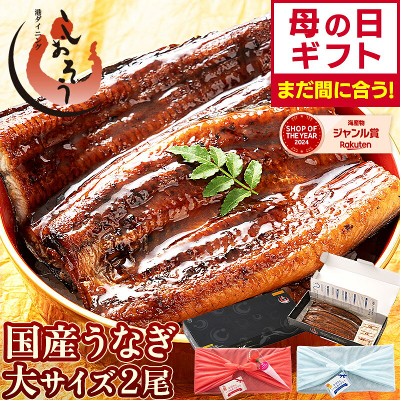 【母の日 まだ間に合う！】 うなぎ 国産 鰻 ウナギ 蒲焼き 蒲焼 鰻の蒲焼 大サイズ 165g前後...