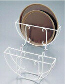 SAコーティング丸盆ラック カベ掛式 （EML04002）