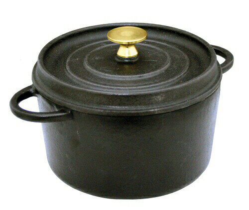 サイズ14cm内径×深さ(mm)132×72質量(kg)1.75材質:鉄鋳物黒ホーロー加工・蓄熱率が高く料理が冷めにくいです。