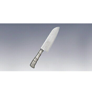 万能 17.5cm TKT-1114 響十 竹シリーズ●刃渡寸法:17.5cm●庖丁は両刃、右仕様となります。●材質:ダマスカス鋼鍛造●竹シリーズ●ダマスカス鋼の由来:ダマスカス鋼は、インド産のウーツ鋼を使用し、シリアのダマスカスで刀剣などに鍛造されたことから、この名がついた。最大の特徴は、坩堝の中で溶けた鋳鋼が凝固する際に生じた独特の模様で、製法を知る者はごくわずか。十字軍時代にはその神秘的な美しさと貴重さから、名刀として珍重された。この模様を再現したのが、現在のダマスカス鋼である。