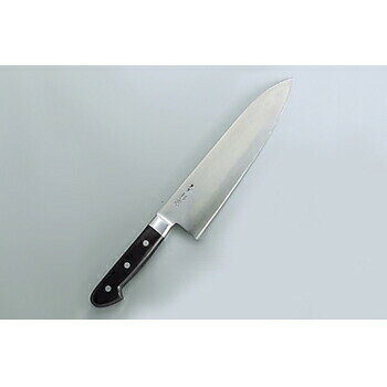 洋出刃 24cm ツバ付最上品（A）洋庖丁 日本鋼 杉本●刃渡寸法:24cm●庖丁は両刃、右仕様となります。●ツバ付最上品(A)洋庖丁(日本鋼)