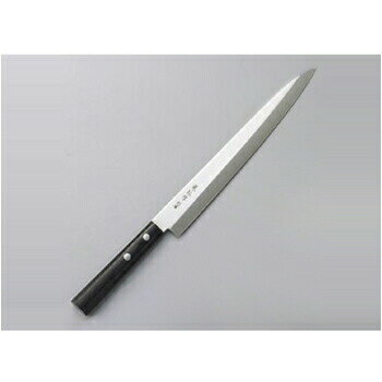 柳刃庖丁 27cm 別撰 ステンレス 兼松作●刃渡寸法:27cm●庖丁は片刃、右仕様となります。●ステンレス製兼松作別撰●大同特殊鋼●日本刀鍛錬の技術をステンレスに生かした和包丁。ステンレス製ですから衛生的でサビにくい。