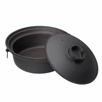 Shabu-Shabu Pots - アルミ 合金しゃぶ鍋 共 蓋付